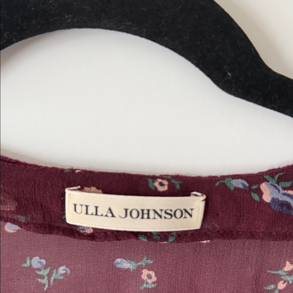 Ulla Johnson Gita Floral Silk Dress | 4 - Picture 4 of 9